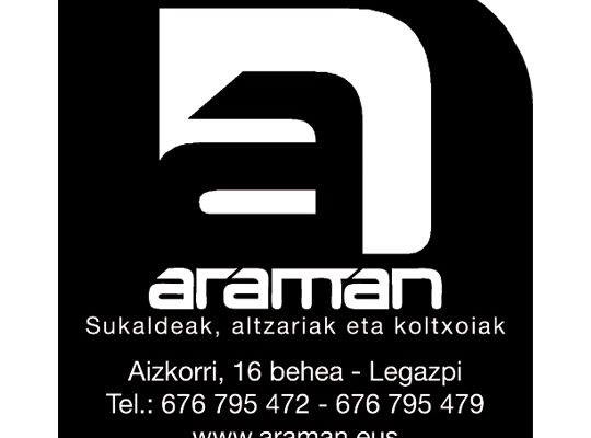 Dekorazio-Araman-sukalde