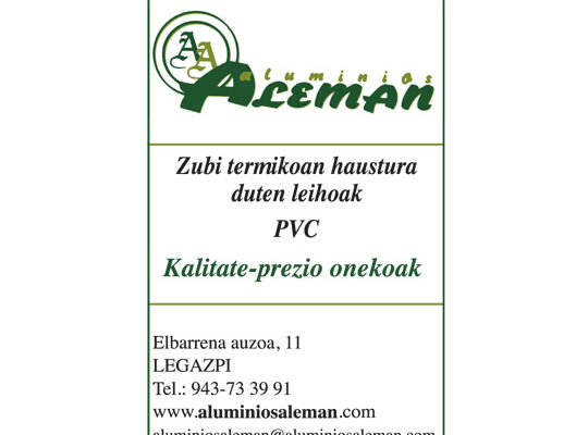 Aroztegi-AluminiosAleman