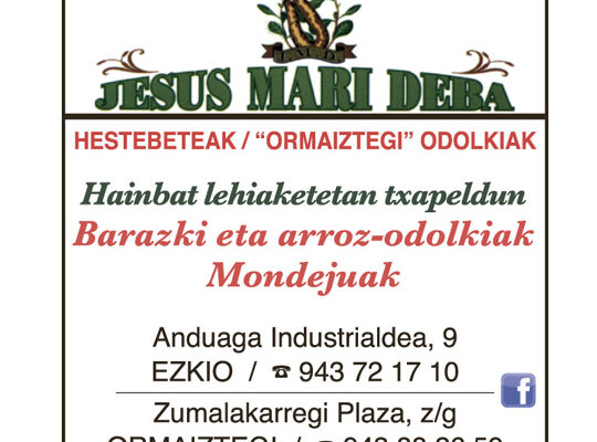 Harategia-Deba-odolki
