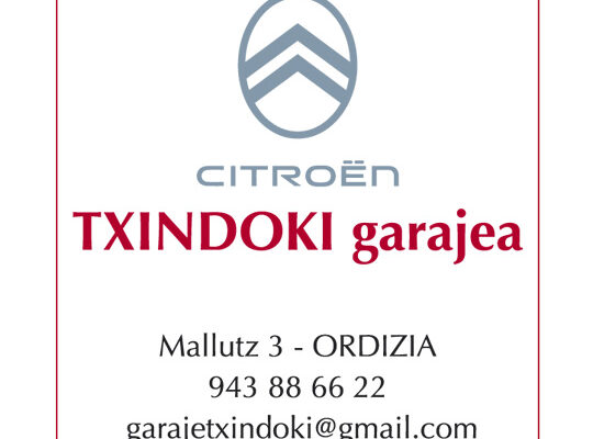 Tailerra-Txindoki-garajea